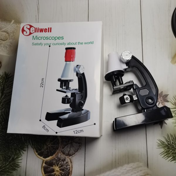 Seliwell Microscopes – 1200x Magnifi cation Optical Microscope for Kids - Image 2